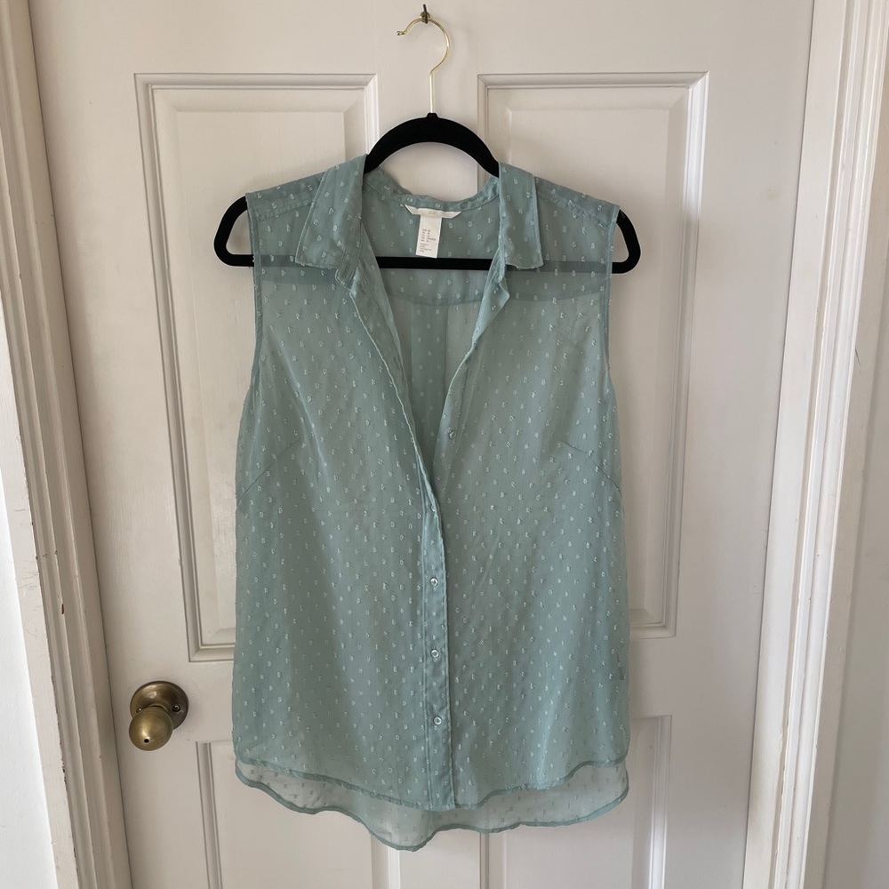 H&M Sleeveless Blouse